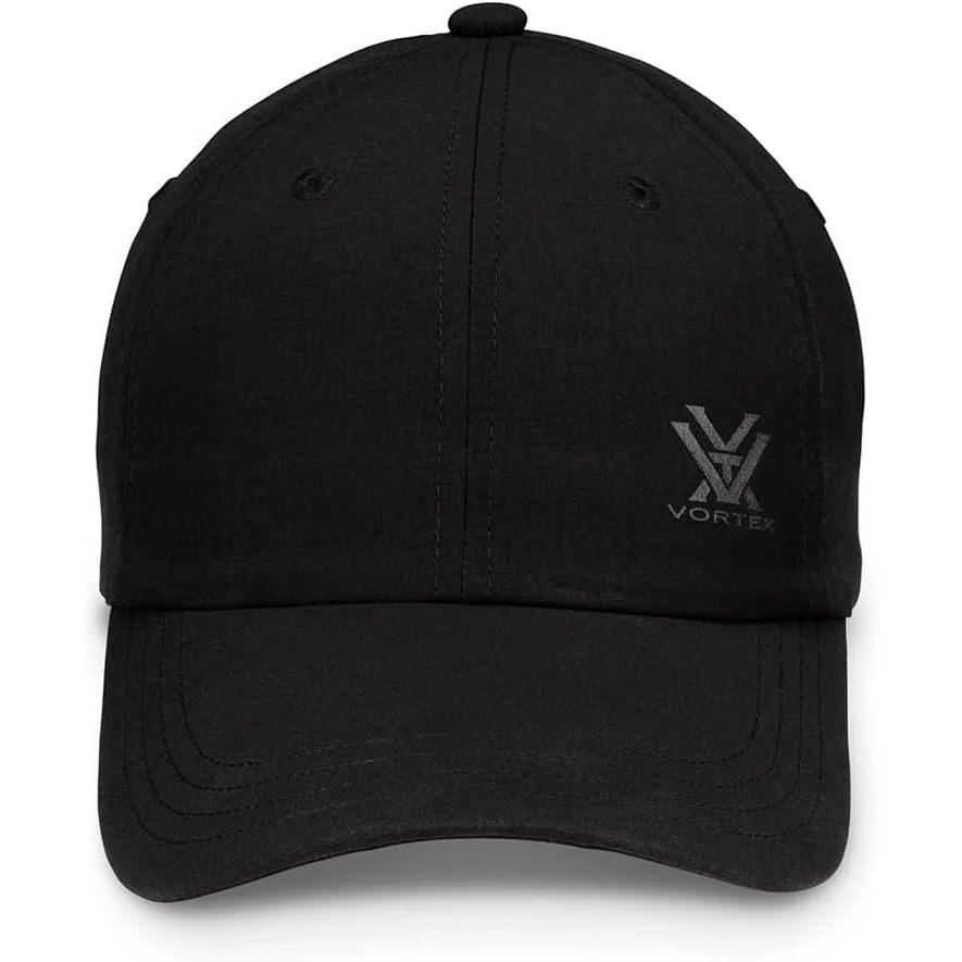 image:imageVortex Womens Casual Everyday Classic Nylon UPF Sun Protection Performance Cap HatBlack