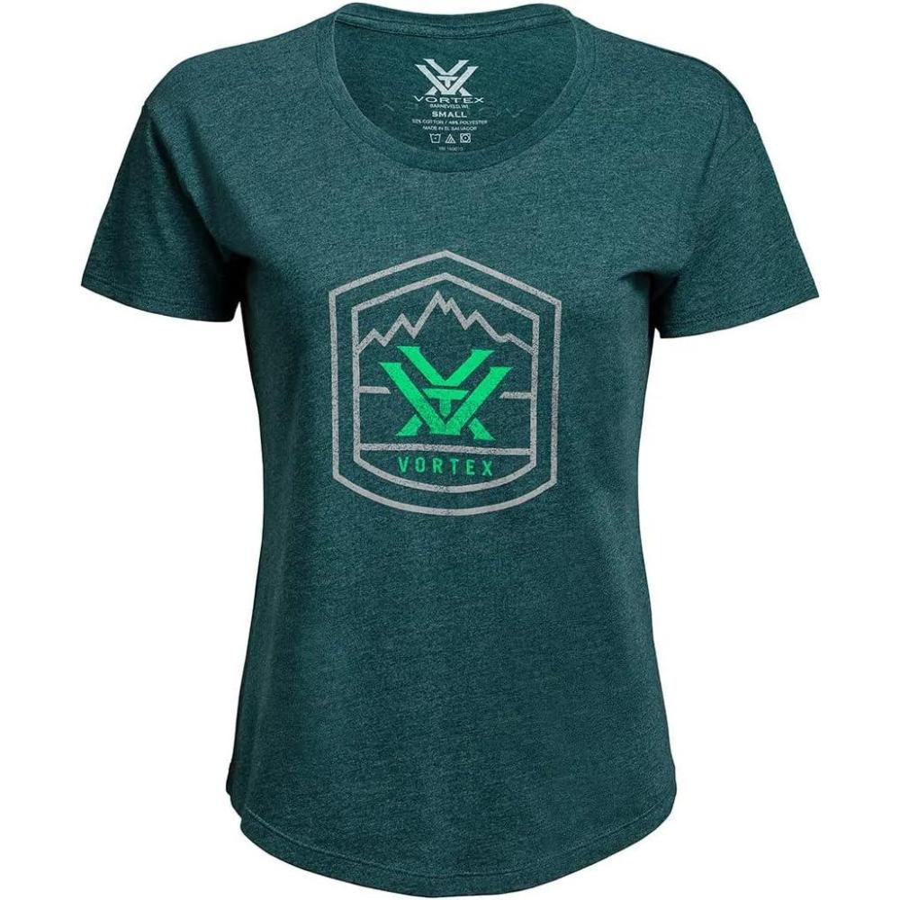 image:imageVortex Womens Total Ascent ShirtsDark Teal Heather