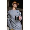 Vortex Men’s Comfort Crewneck Sweaters(Grey Heather)