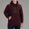 Vortex Men’s Comfort Hoodies(Burgundy Heather)