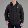 Vortex Men’s Full Zip Comfort Hoodie(Charcoal Heather)
