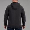 Vortex Men’s Full Zip Comfort Hoodie(Charcoal Heather)
