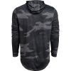 Vortex Men’s Sun Slayer Hoodies – UPF 50, Moisture-Wicking, Stretch Fabric(Black Camo)