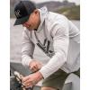Vortex Men’s Sun Slayer Hoodies – UPF 50, Moisture-Wicking, Stretch Fabric(Cool Grey)