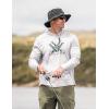 Vortex Men’s Sun Slayer Hoodies – UPF 50, Moisture-Wicking, Stretch Fabric(Cool Grey)