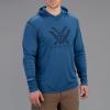 Vortex Men’s Sun Slayer Hoodies – UPF 50, Moisture-Wicking, Stretch Fabric(Dark Blue)