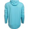 Vortex Men’s Sun Slayer Hoodies – UPF 50, Moisture-Wicking, Stretch Fabric(Flats Blue)