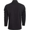 Vortex Men’s Yosemite Falls Microgrid Fleece Pullovers(Black)
