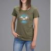 Vortex Optics Women’s Reflection Lake T-Shirts(Military Green)