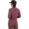 Vortex Women’s Camo Core Logo Long Sleeve T-Shirts(Burgundy Heather)