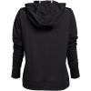 Vortex Women’s Fall Moisture-Wicking 50+ UPF Sun-Protective High-Performance Polyester Hooded Pullover(Black)