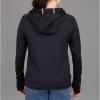 Vortex Women’s Fall Moisture-Wicking 50+ UPF Sun-Protective High-Performance Polyester Hooded Pullover(Black)