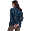 Vortex Women’s Timber Rush Flannel Moisture-Wicking High-Performance Cotton Long Sleeve Shirt(Breaker)