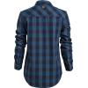 Vortex Women’s Timber Rush Flannel Moisture-Wicking High-Performance Cotton Long Sleeve Shirt(Breaker)