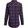 Vortex Women’s Timber Rush Flannel Moisture-Wicking High-Performance Cotton Long Sleeve Shirt(Rose Wine)
