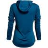 Vortex womens Women’s Sun Slayer Moisture-wicking 50+ Upf Sun-protective High-performance Polyester Hoodie(Dark Blue)
