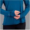 Vortex womens Women’s Sun Slayer Moisture-wicking 50+ Upf Sun-protective High-performance Polyester Hoodie(Dark Blue)
