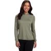 Vortex womens Women’s Sun Slayer Moisture-wicking 50+ Upf Sun-protective High-performance Polyester Hoodie(Lichen)
