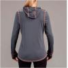 Vortex womens Women’s Sun Slayer Moisture-wicking 50+ Upf Sun-protective High-performance Polyester Hoodie(Turbulence)
