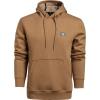 Vortex Men’s Heavyweight Hoodies(Dull Gold Heather)