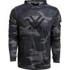 Vortex Men’s Sun Slayer Hoodies – UPF 50, Moisture-Wicking, Stretch Fabric(Black Camo)
