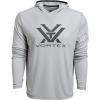 Vortex Men’s Sun Slayer Hoodies – UPF 50, Moisture-Wicking, Stretch Fabric(Cool Grey)
