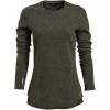 Vortex Women’s Active Casual Fall Cozy Knit Baselayer Thumbholes Front Country Thermal Pullover(Olive)