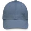 Vortex Womens Casual Everyday Classic Nylon UPF Sun Protection Performance Cap Hat(Dusty Blue)