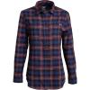Vortex Women’s Timber Rush Flannel Moisture-Wicking High-Performance Cotton Long Sleeve Shirt(Rose Wine)