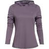 Vortex womens Women’s Sun Slayer Moisture-wicking 50+ Upf Sun-protective High-performance Polyester Hoodie(Ridge Purple)