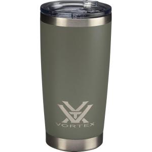 Vortex Insulated 20oz Tumblers – Double Wall Vacuum Insulated, BPA Free, No Sweat Design, Removable and Cleanable Gasket On Lid, Splash Proof Lid – Unlimited, Unconditional Warranty(Lichen)