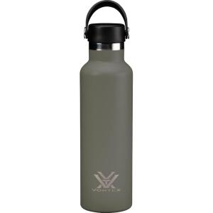 Vortex Insulated 21oz Water Bottles – Double Wall Vacuum Insulated, BPA Free, No Sweat Design, No Sweat Design, Removable & Cleanable Gasket On Lid – Unlimited, Unconditional Warranty(Lichen)