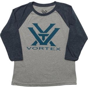 Vortex Kid’s Long Sleeve Logo T-Shirts(Midnight Navy)