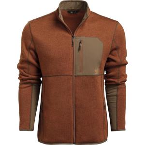Vortex Men’s Anchor Point Fleece Full Zip Jackets(Sequoia Heather)