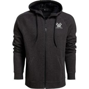 Vortex Men’s Full Zip Comfort Hoodie(Charcoal Heather)
