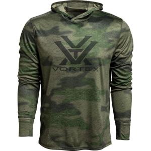 Vortex Men’s Sun Slayer Hoodies – UPF 50, Moisture-Wicking, Stretch Fabric(Forest Camo)