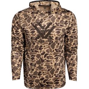 Vortex Men’s Sun Slayer Hoodies – UPF 50, Moisture-Wicking, Stretch Fabric(Waterfowl Camo)