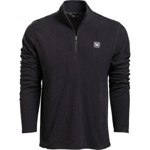 Vortex Men’s Yosemite Falls Microgrid Fleece Pullovers(Black)
