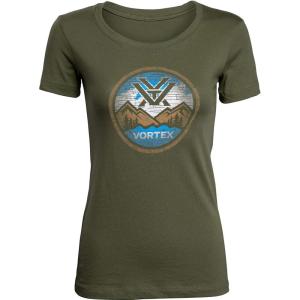Vortex Optics Women’s Reflection Lake T-Shirts(Military Green)
