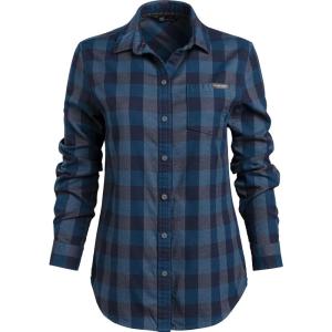 Vortex Women’s Timber Rush Flannel Moisture-Wicking High-Performance Cotton Long Sleeve Shirt(Breaker)