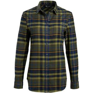 Vortex Women’s Timber Rush Flannel Moisture-Wicking High-Performance Cotton Long Sleeve Shirt(Mayfly)
