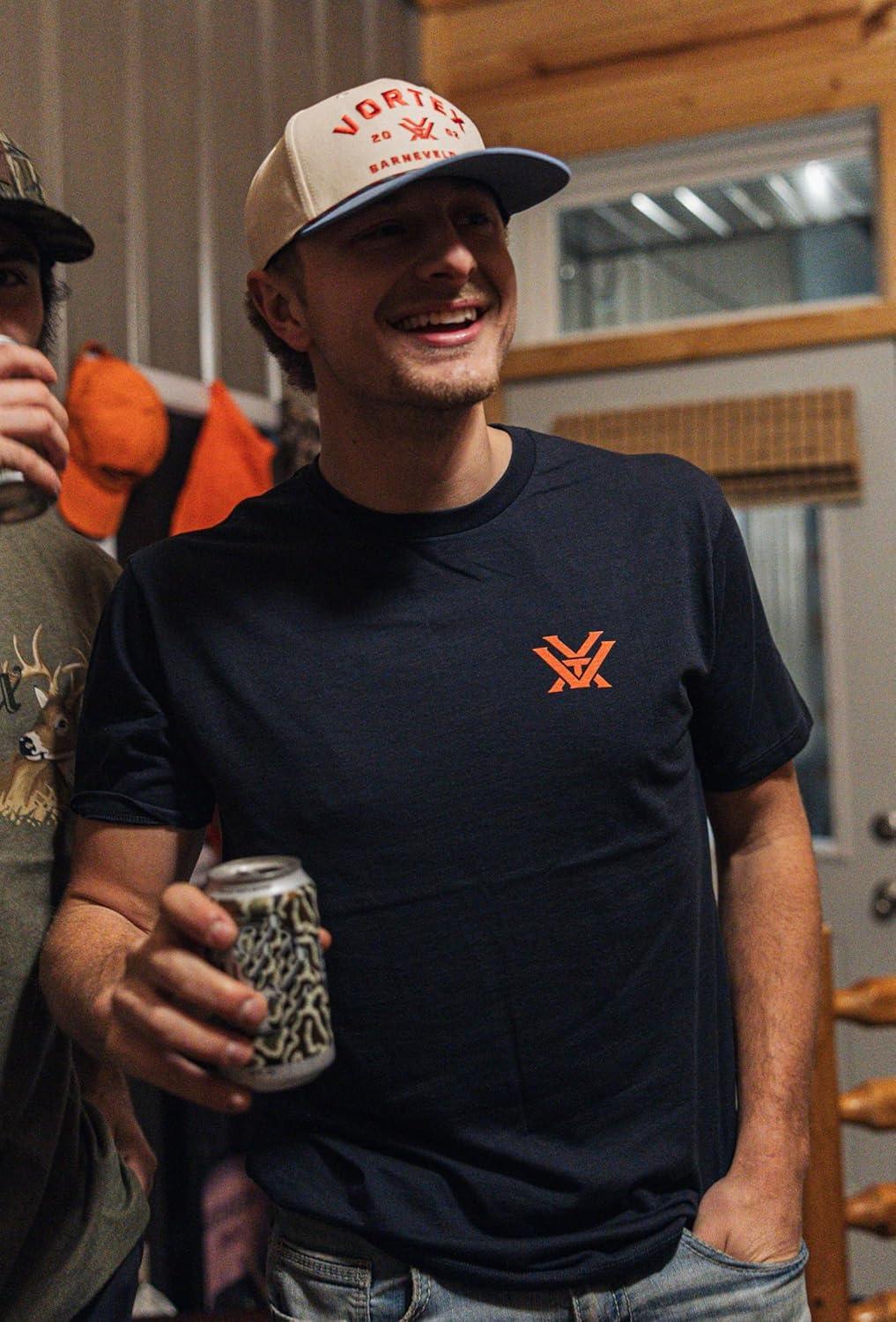 image:imageVortex Mens Alpine Continental Short Sleeve TShirtsPolar Night