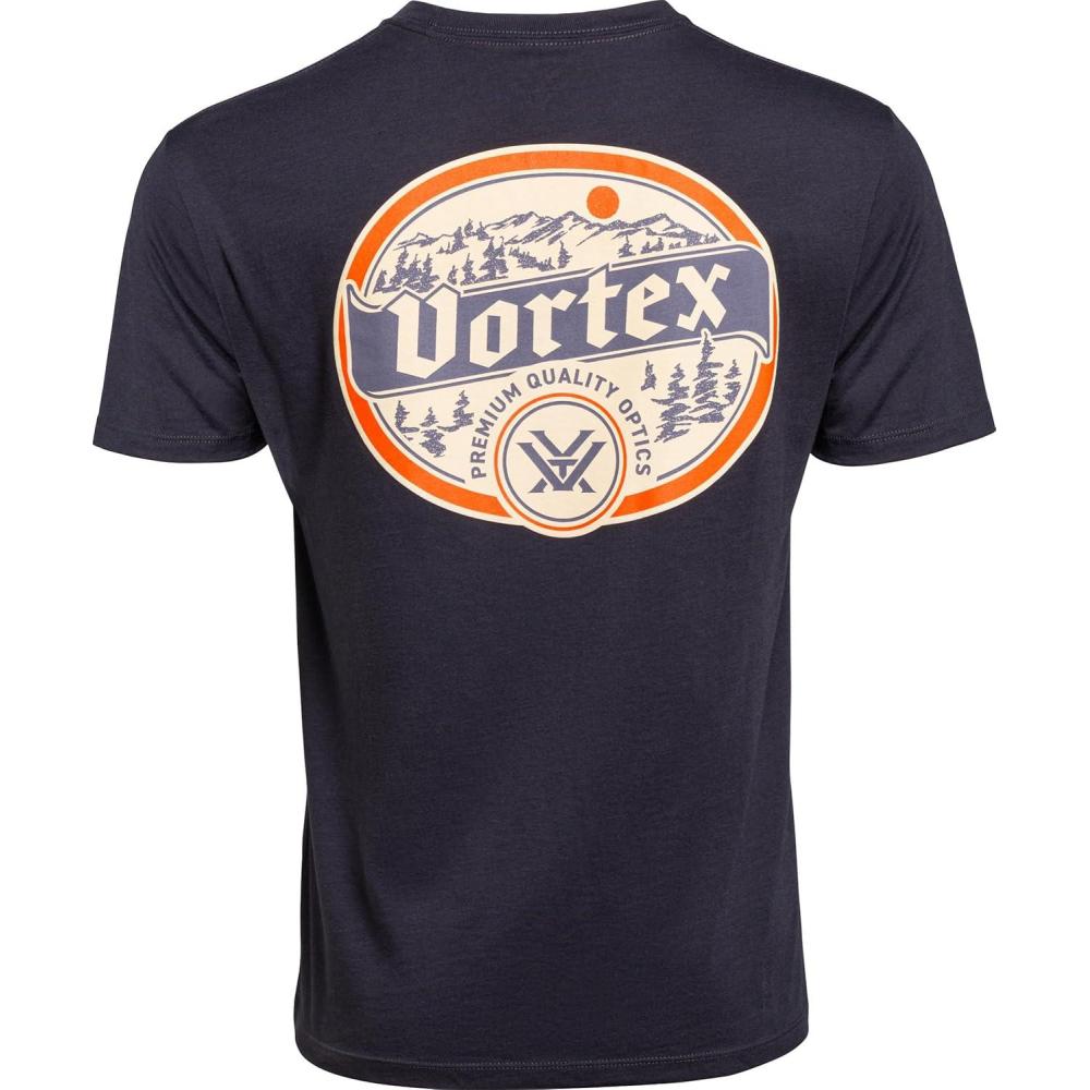 image:imageVortex Mens Alpine Continental Short Sleeve TShirtsPolar Night