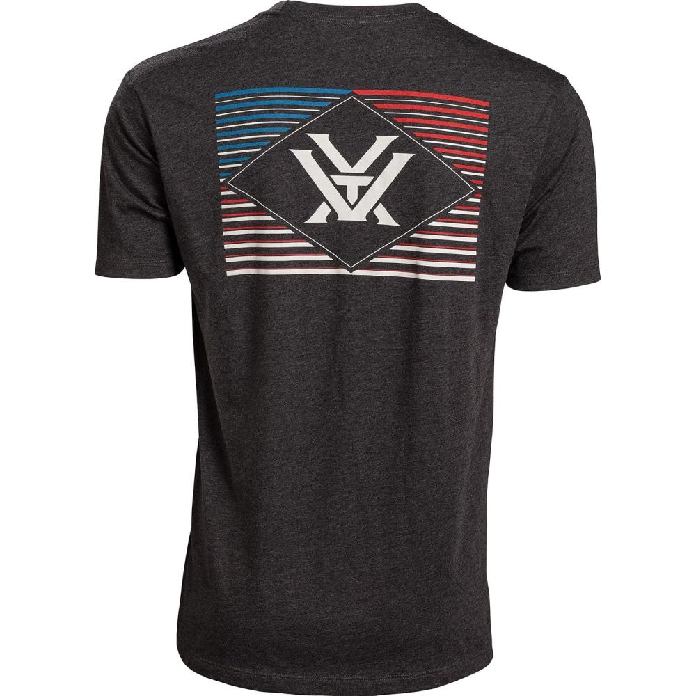 image:imageVortex Mens Rank and File Short Sleeve ShirtsCharcoal Heather