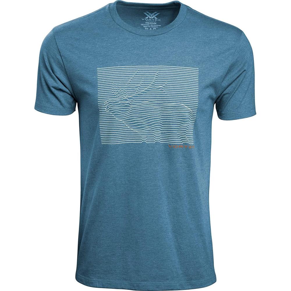 image:imageVortex Optics Topo Elk TShirtsSteel Blue Heather