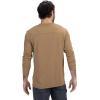 Vortex Men’s 13 Star Performance Grid Long Sleeve Shirts(Kelp Brown)