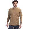 Vortex Men’s 13 Star Performance Grid Long Sleeve Shirts(Kelp Brown)