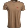 Vortex Men’s Alpine Continental Short Sleeve T-Shirts(Coyote Heather)