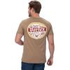 Vortex Men’s Alpine Continental Short Sleeve T-Shirts(Coyote Heather)
