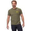 Vortex Men’s Alpine Continental Short Sleeve T-Shirts(Military Heather)